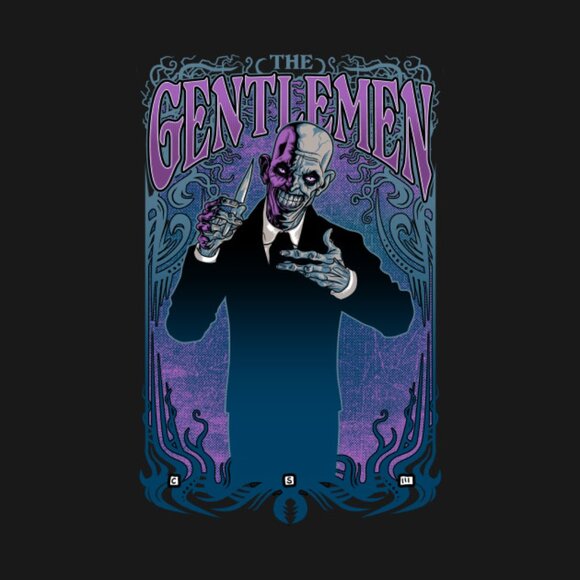 Gentlemen 100% Cotton Black Short Sleeve Unisex T Shirt NWT Fan Cult Classic NWT - Picture 3 of 7